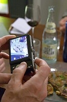 taking a photo of tapas Restaurant La Garrocha Valladolid