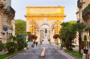 Arc de Triomphe, city gate, Montpellier