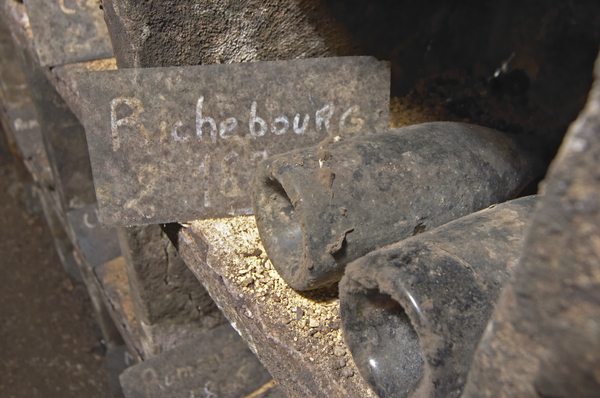 Old bottles of Richebourg