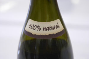 natural wine label