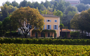 The mansion at the winery