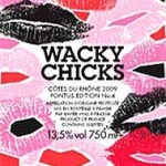 Wacky Chicks Label