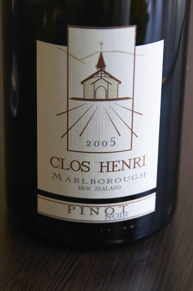 Pinot noir from New Zealand