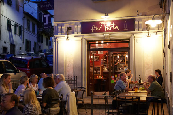 Il Fuori Porta restaurant and wine bar in Florence