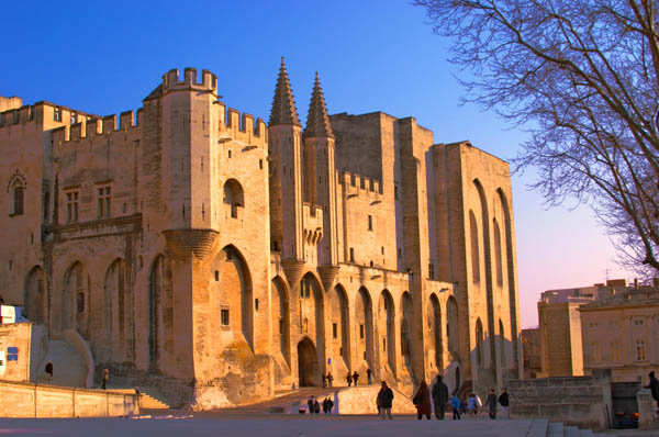 The Pope's Palace in Avignon