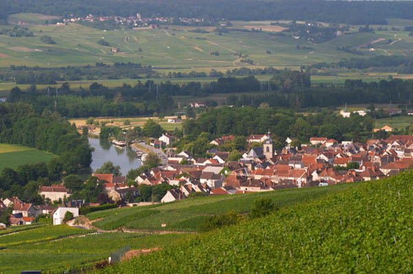A champagne village in Vallee de la Marne