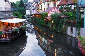 canal in colmar