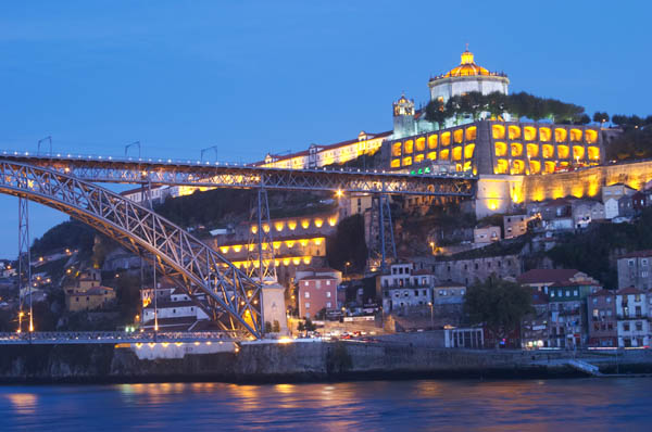 Dom Luis I bridge in Porto and Vila Nova de Gaia