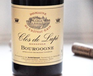 Clos de Lupé från Lupé-Cholet, Bourgogne