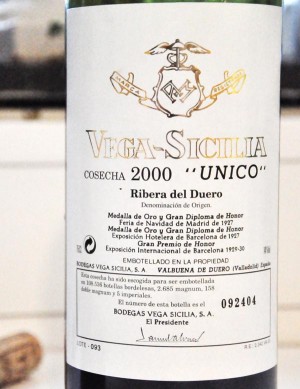 Vega Sicilia Unico