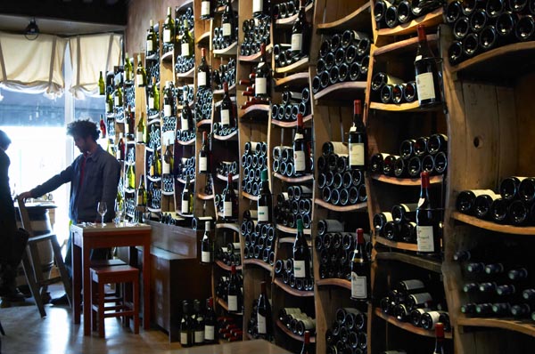 A wine shop and wine bar