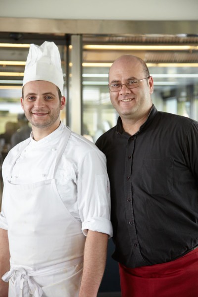 The chef and the head waiter