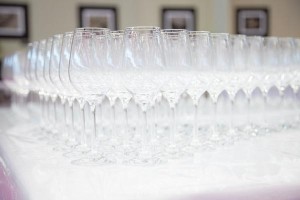 Tasting glasses at Vinisud
