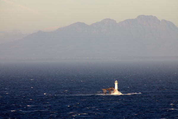 A light house in the sea, South Africa