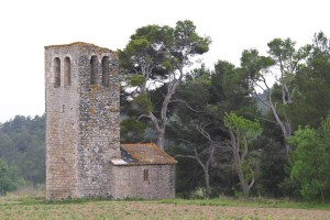 The chapel at Chateau St Jacques d'Albas, Languedoc