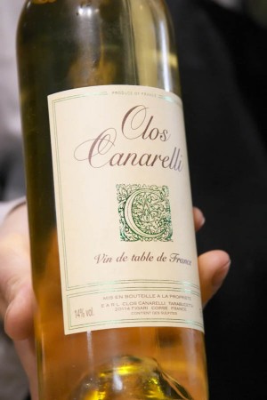 Clos Canarelli, Vin de Table de France, Corsica