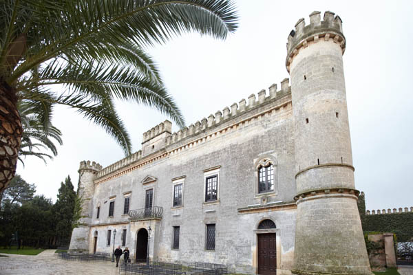 The Castello Monaci in Apulia