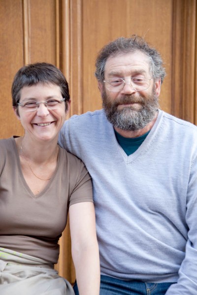 Agnes and Claude Courtois at Au Nouveau Nez