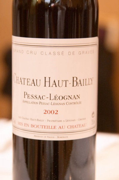 Chateau Haut Bailly, Pessac Leognan, Bordeaux