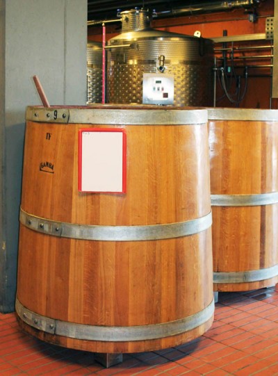 Micro fermentation at ColleMassari, Montecucco, Tuscany