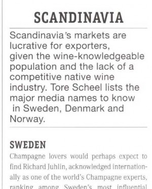 Wine Business International on Scandinavia