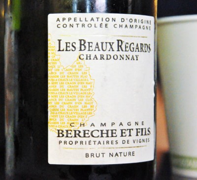 Les Beaux Regards Chardonnay Champagne Bereche et Fils Brut Nature