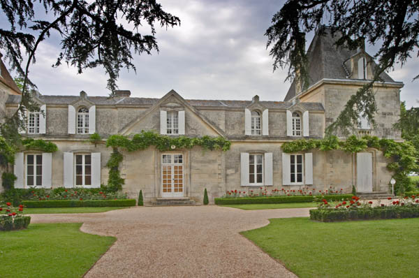 Vieux Chateau Certan and its court yard, Pomerol