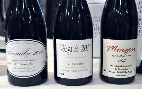 Descombes Beaujolais (Brouilly, Regnie, Morgon), Caviste