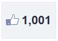 Facebook 1000 likes detail