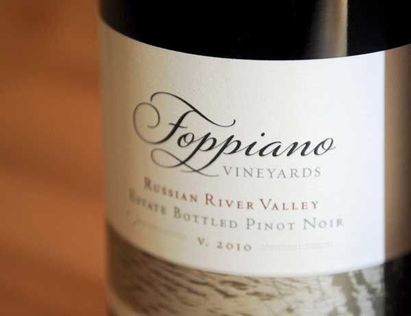 Foppiano Russian River Pinot Noir, copyright Ulf Bengtsson