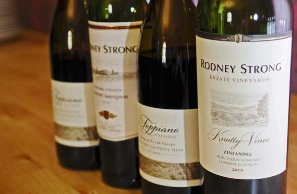 Tasting Foppiano and Rodney Strong