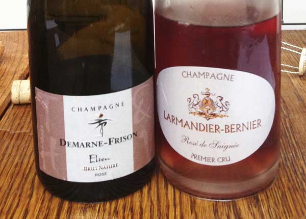 Champagnes Demarne-Frisson and Larmendier-Bernier