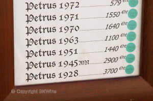 bordeaux chateau petrus prices