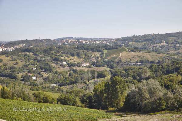 Landscape in Irpinia, Campania