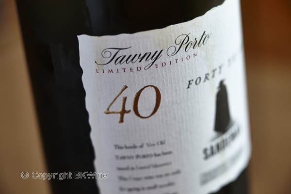 Sandeman 40 years tawny port