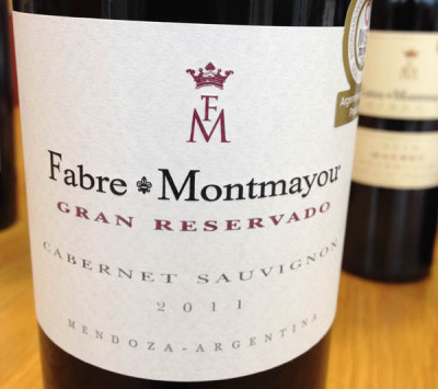 Fabre Montmayor Gran Reservado Cabernet Sauvignon 2012, Mendoza