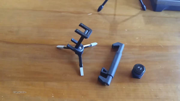 Two smart-phone tripods / stands