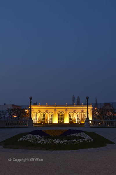 The orangerie at Moet & Chandon in Epernay