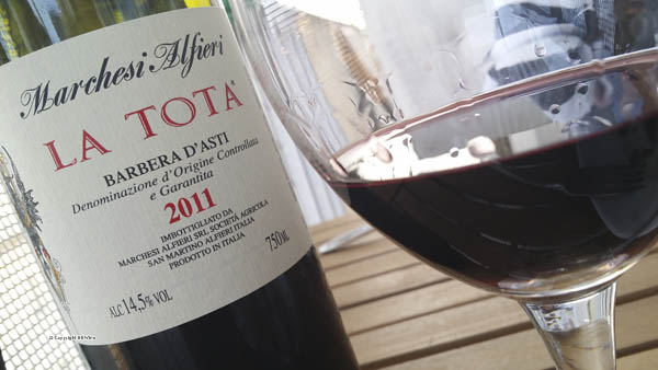 La Tota 2011, Barbera d'Asti, Marchesi Alfieri