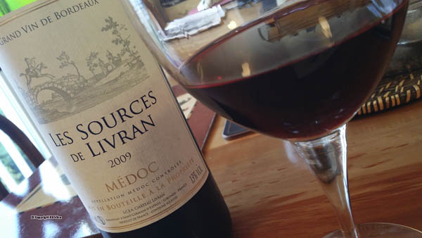 Les Sources de Livran 2009, Château Livran, Médoc