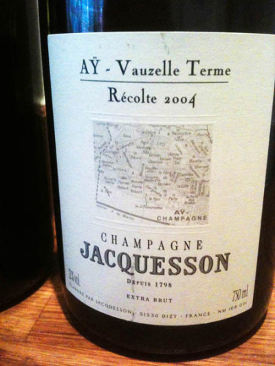 Champagne Jacquesson Ay Vauzelle Terme