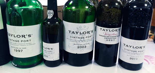 Taylor's vintage ports