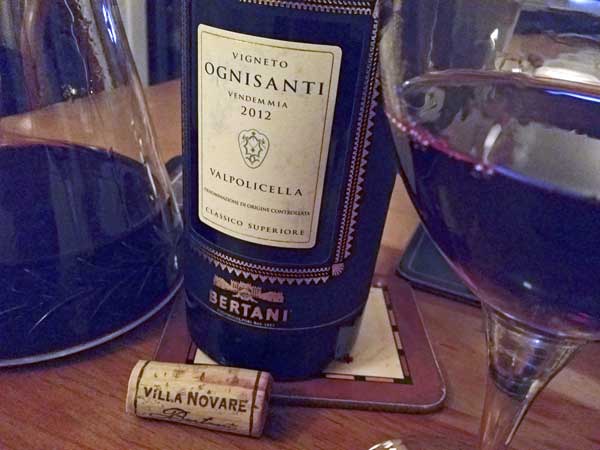 Bertani Vigneto Ognisanti Valpolicella Classico Superiore