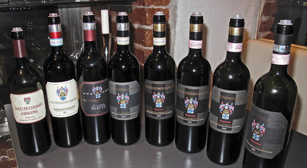 Piccolomini brunello wines