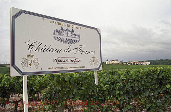 Chateau de France, Pessac Leognan, Graves