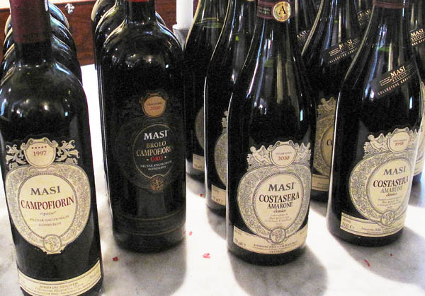 Masi Campofiorin, Brolo and Costasera amarone