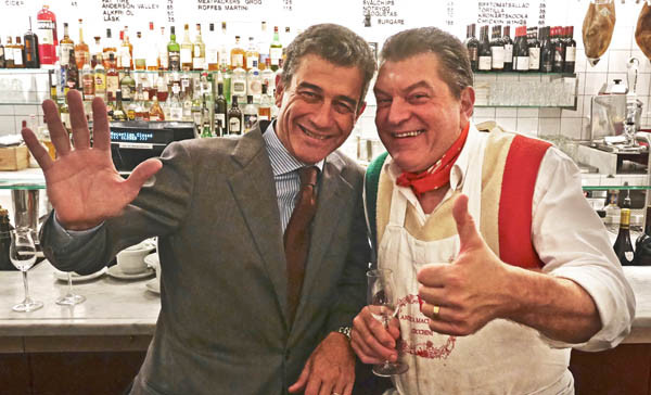 Francesco Mazzei and Dario Cecchini