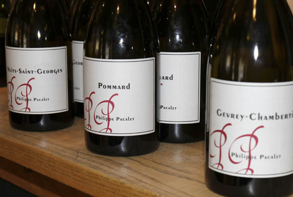 Red wines from Philippe Pacalet