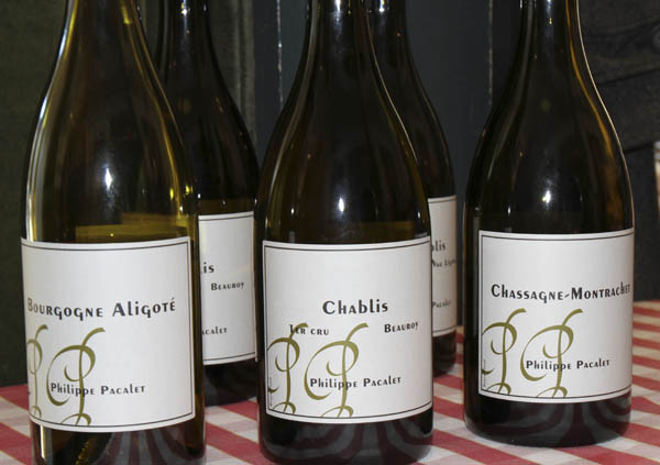 White wines from Philippe Pacalet