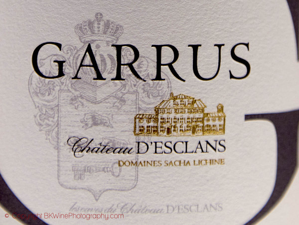 Garrus from Chateau d'Esclans, Domaines Sacha Lichine